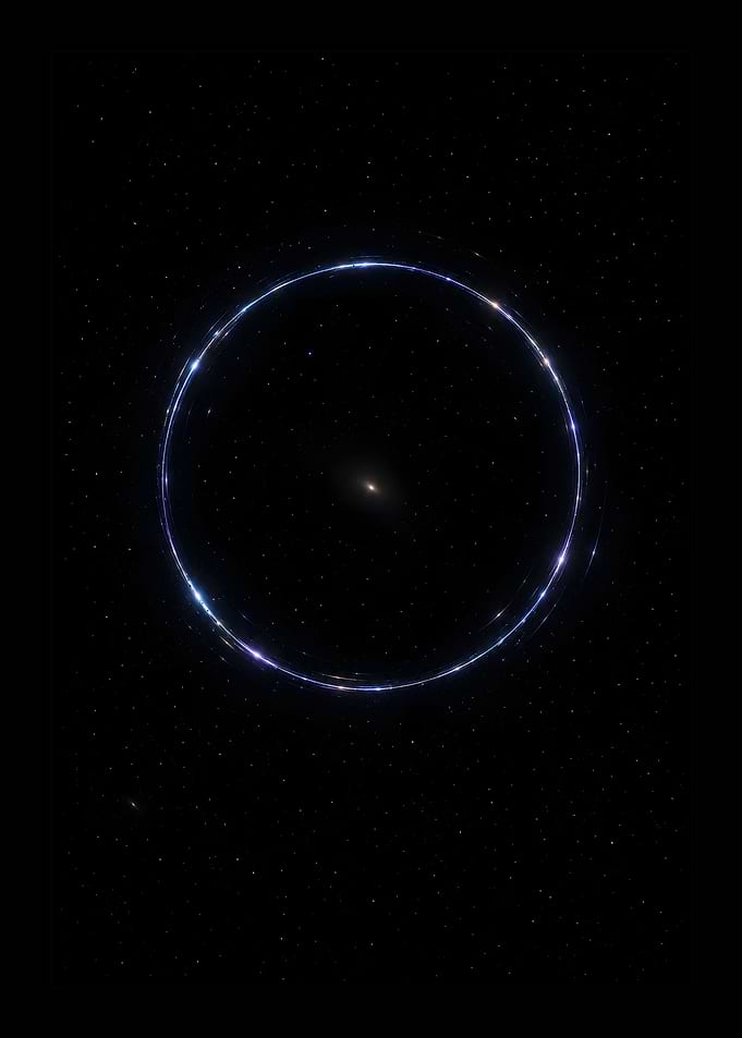 Ethereal Cosmic Light Ring