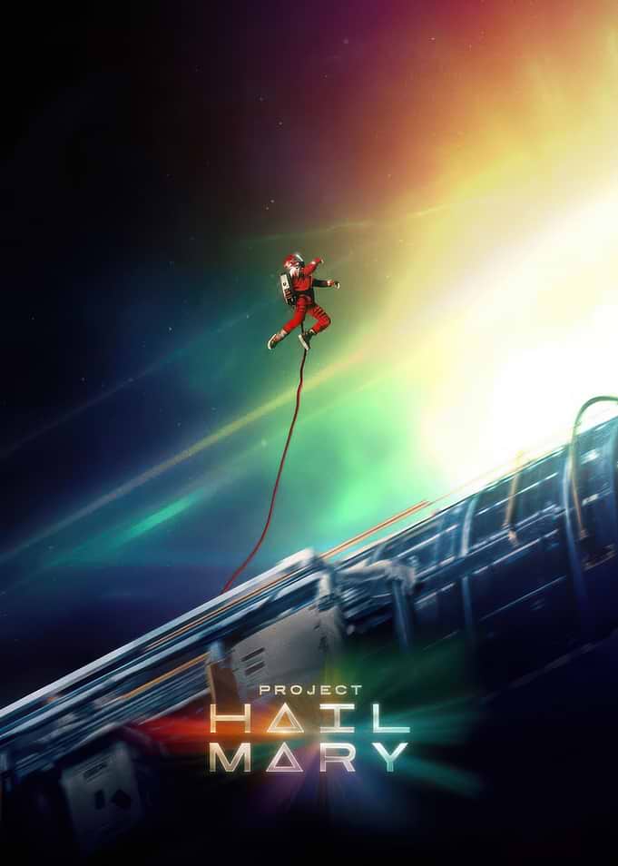 Project Hail Mary Space Poster