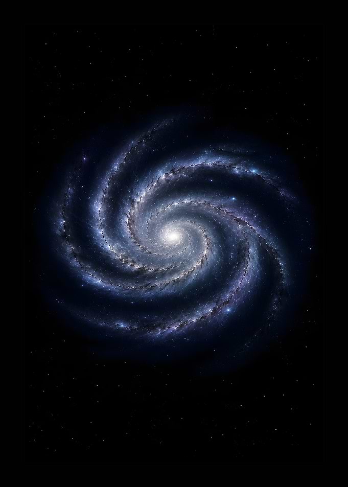 Deep Space Spiral Galaxy Nebula