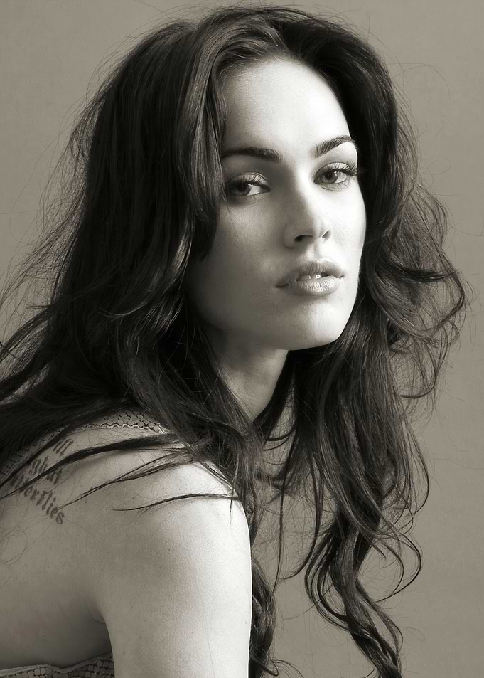 Portrait of Megan Fox