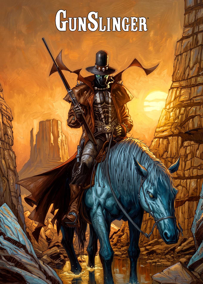 Gunslinger Spawn Comic Book Cover