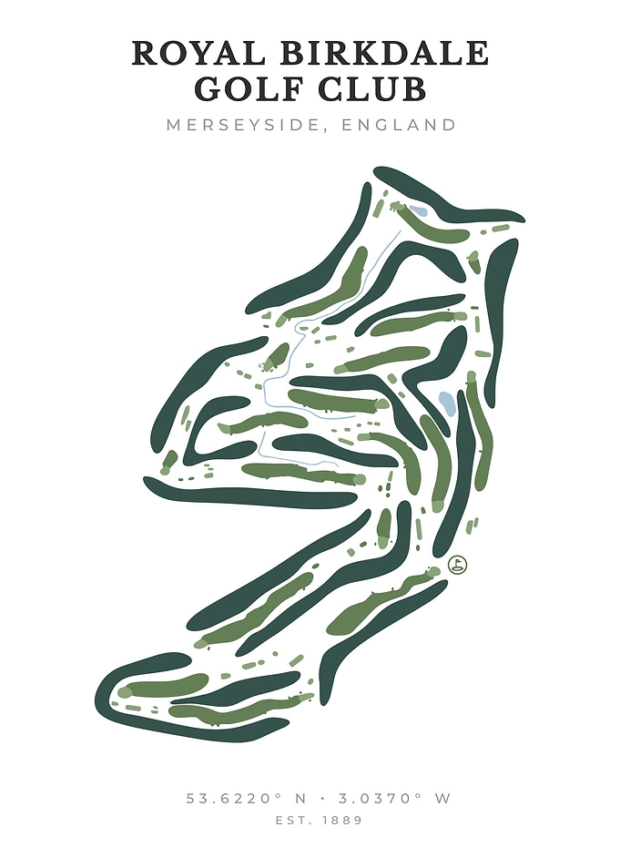 Royal Birkdale Golf Club Course Map