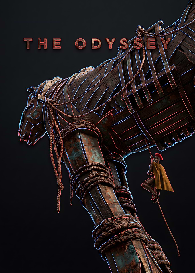 The Odyssey Trojan Horse Poster