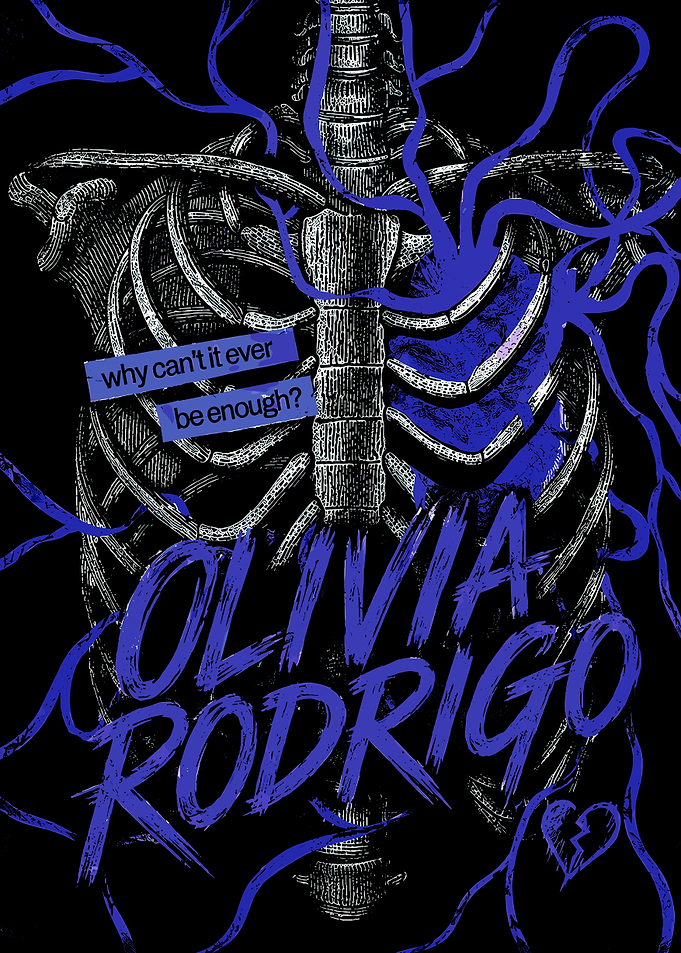 Olivia Rodrigo Anatomical Heart Fan Art