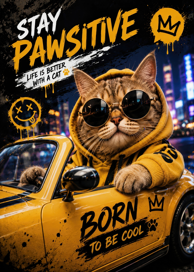Cool Cat Driving