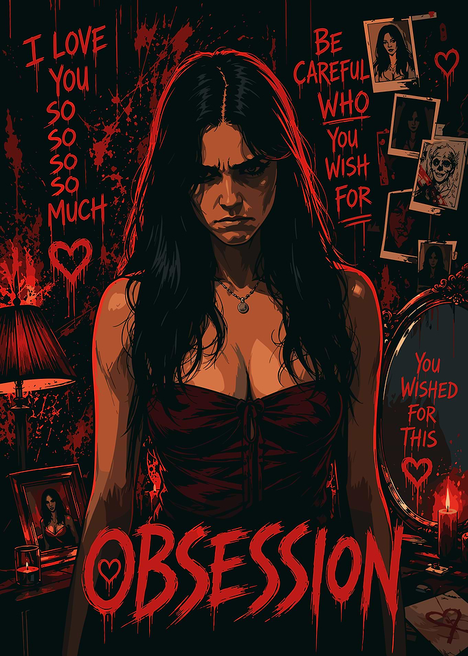 Dark Obsession Horror Movie Poster