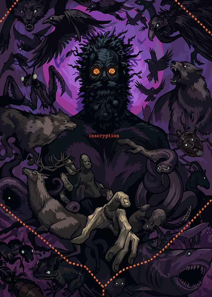 Inscryption Game Poster Art