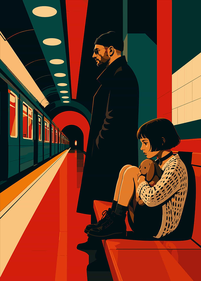 Leon and Mathilda Subway Scene