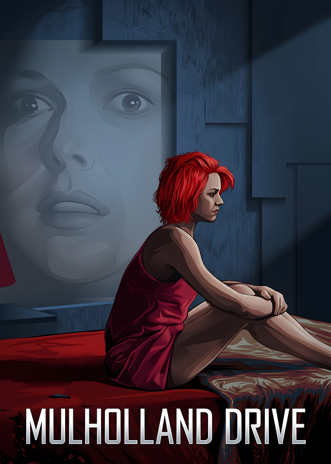 Mulholland Drive Movie Poster Art