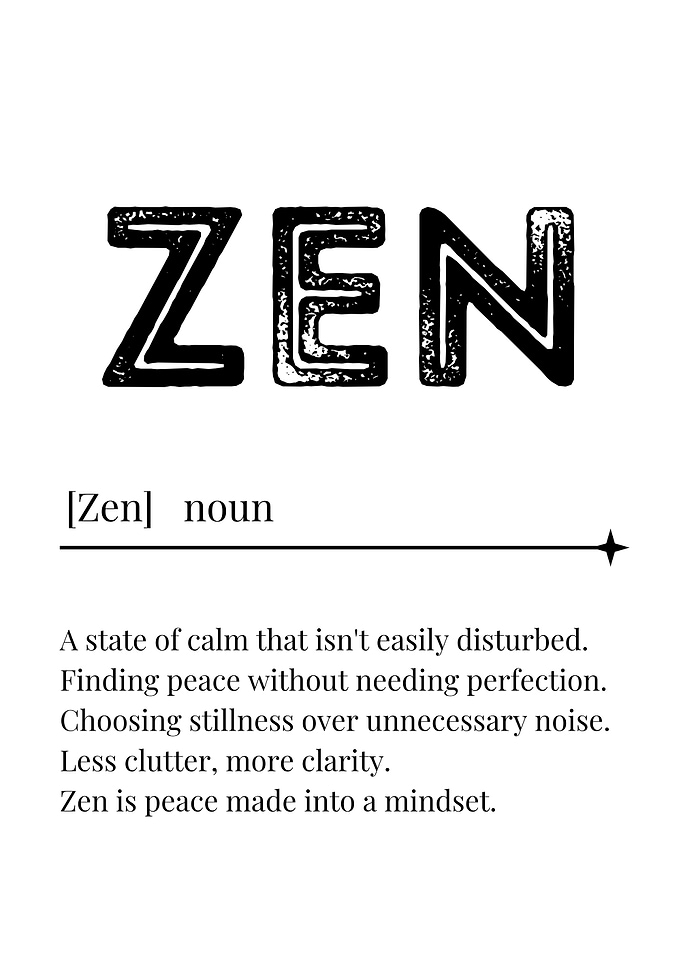 Zen Definition
