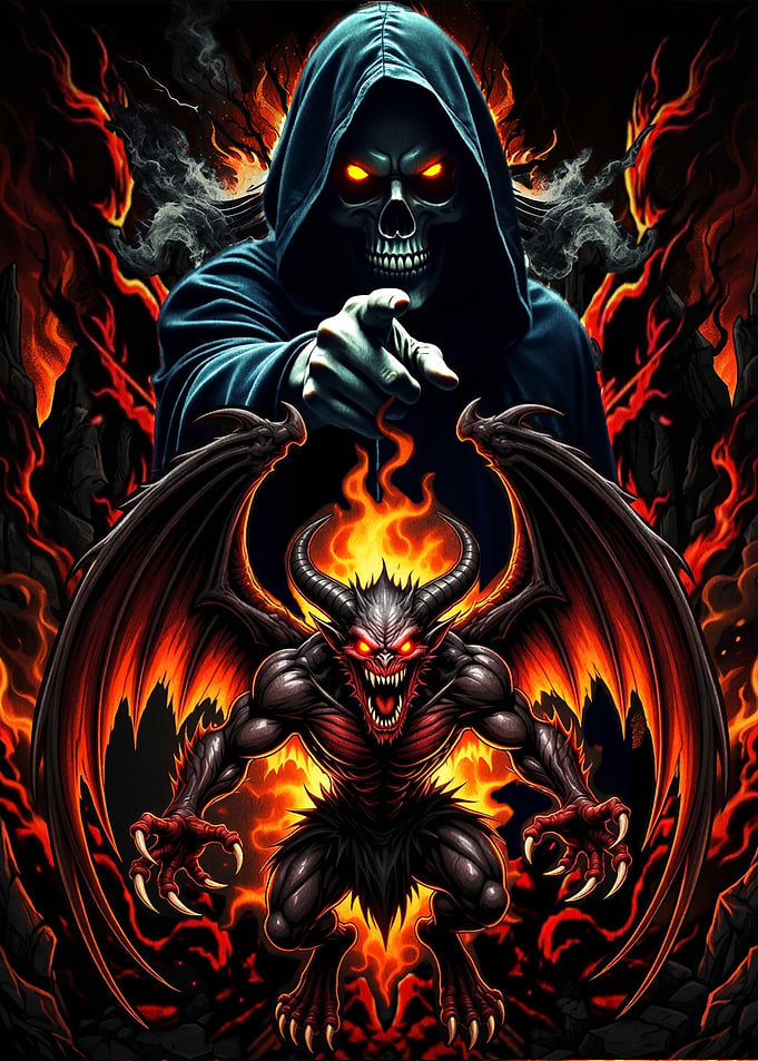 Grim Reaper and Demon Inferno