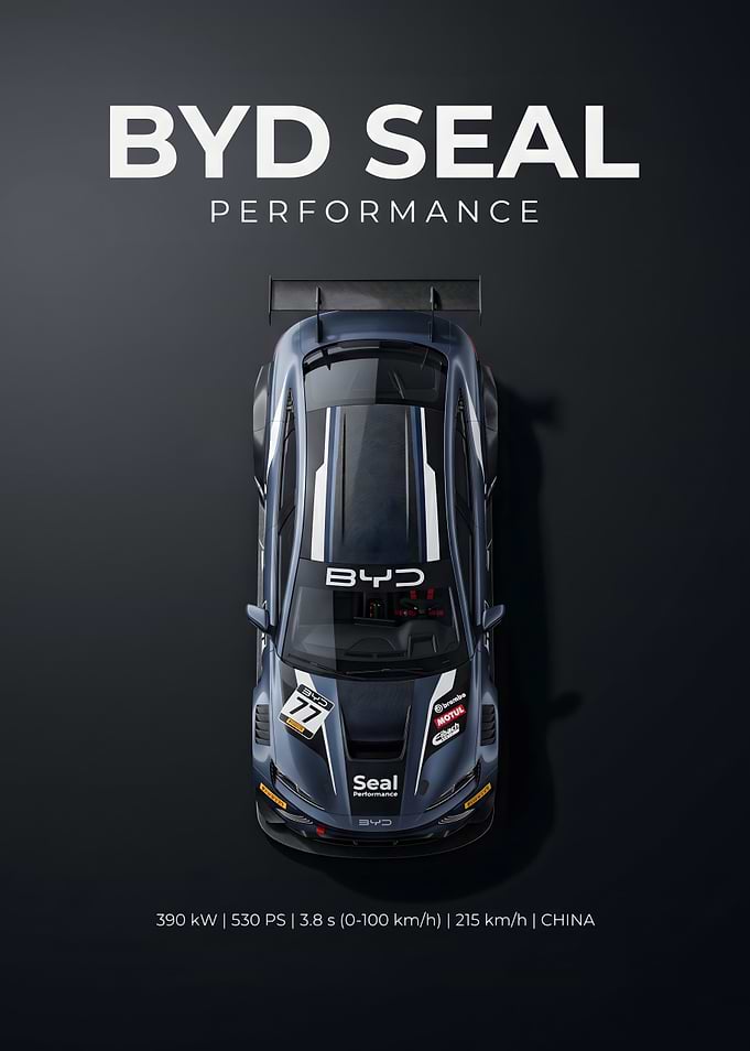 BYD Seal Performance Racing Car
