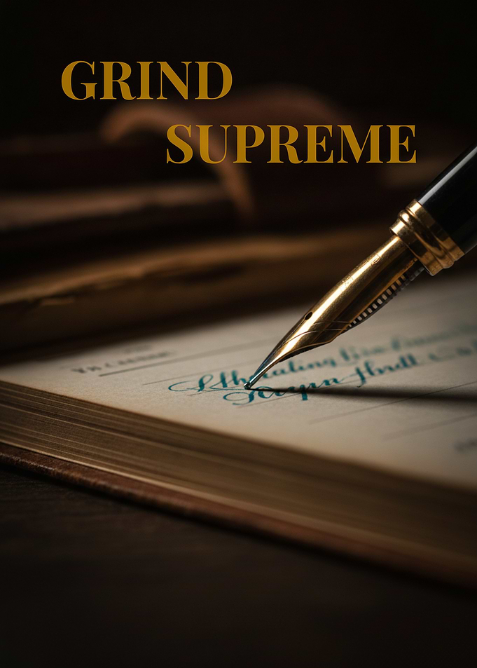 Grind Supreme Inspirational Fountain Pen Art