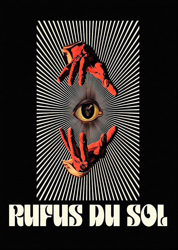 Rufus Du Sol Surreal Eye Poster