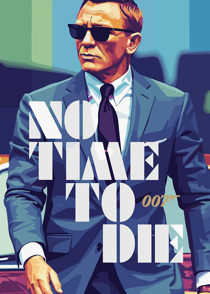 James Bond No Time To Die Poster
