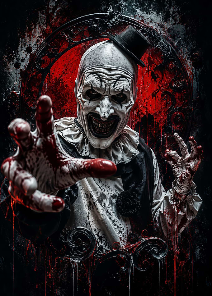Art the Clown Terrifier Portrait
