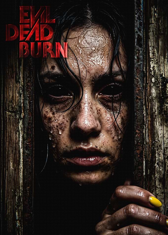 Evil Dead Burn Horror Poster