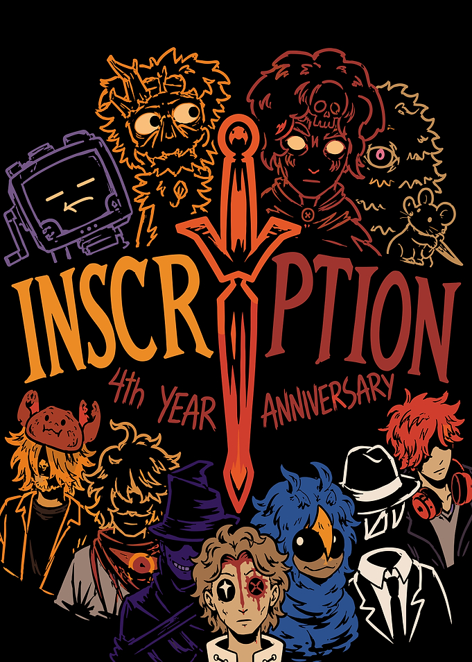 Inscryption 4th Year Anniversary Fan Art
