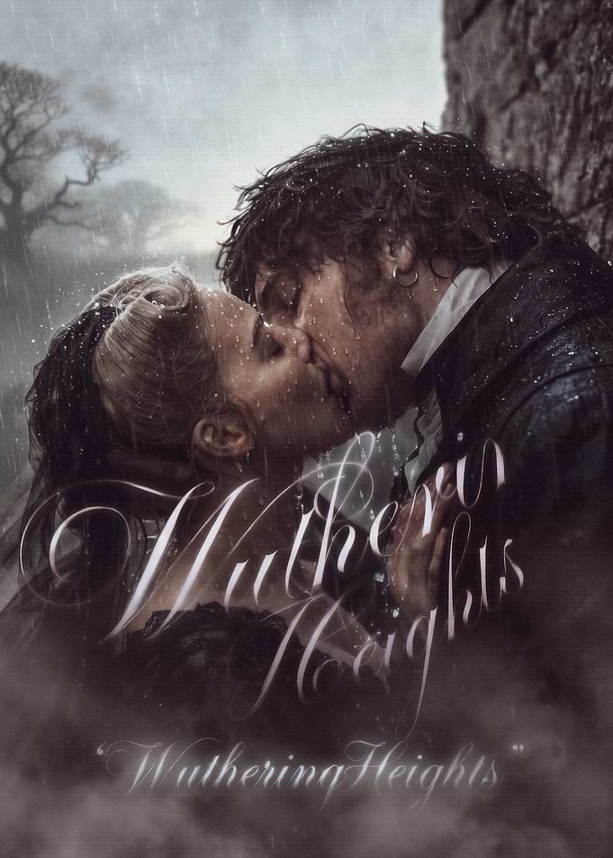 Wuthering Heights Romantic Book Cover