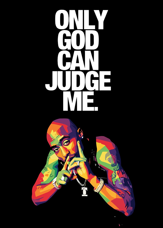 Tupac Shakur Pop Art Poster