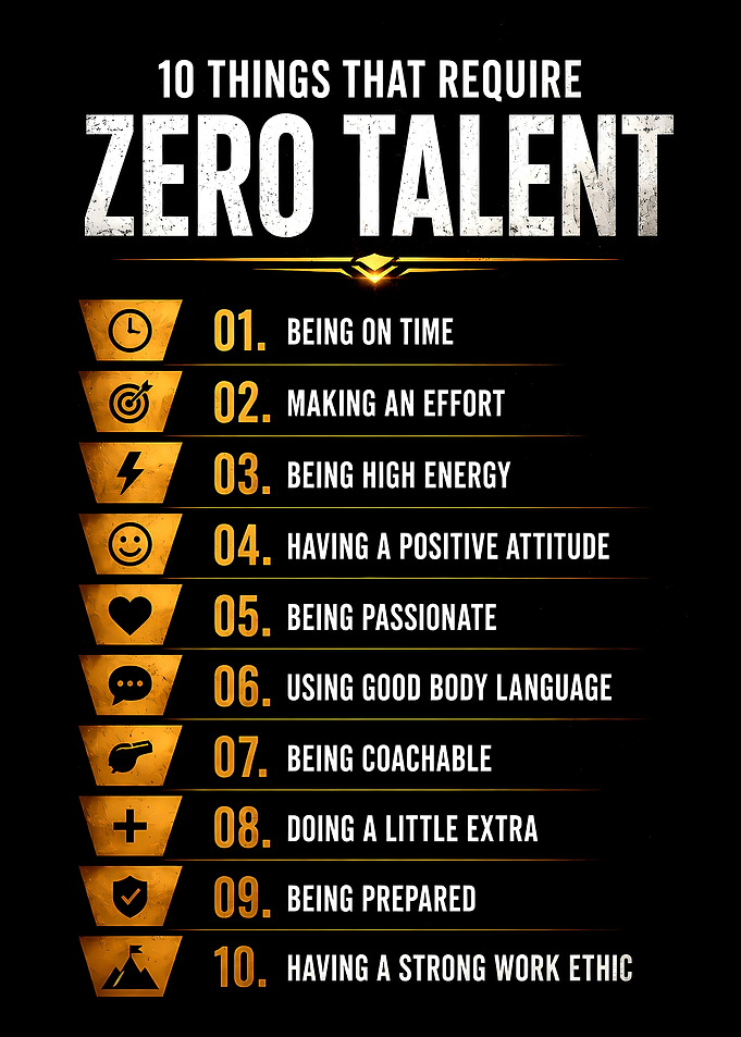 10 Things That Require Zero Talent