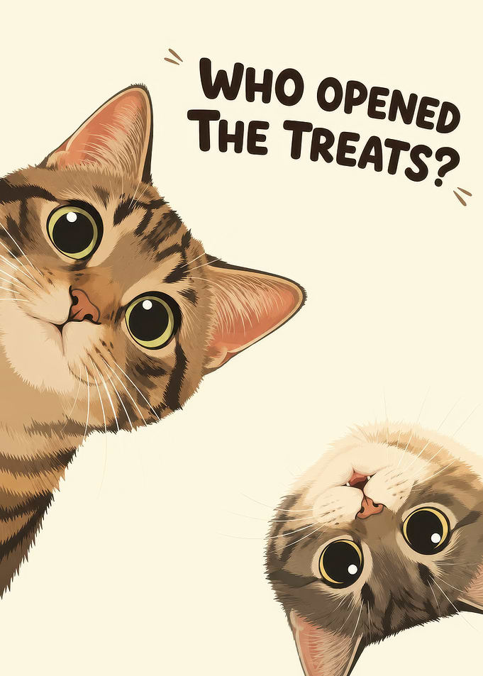 Who Opened The Treats Cat