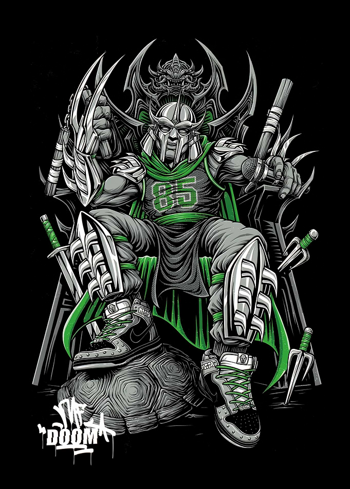 MF DOOM Shredder Throne Mashup