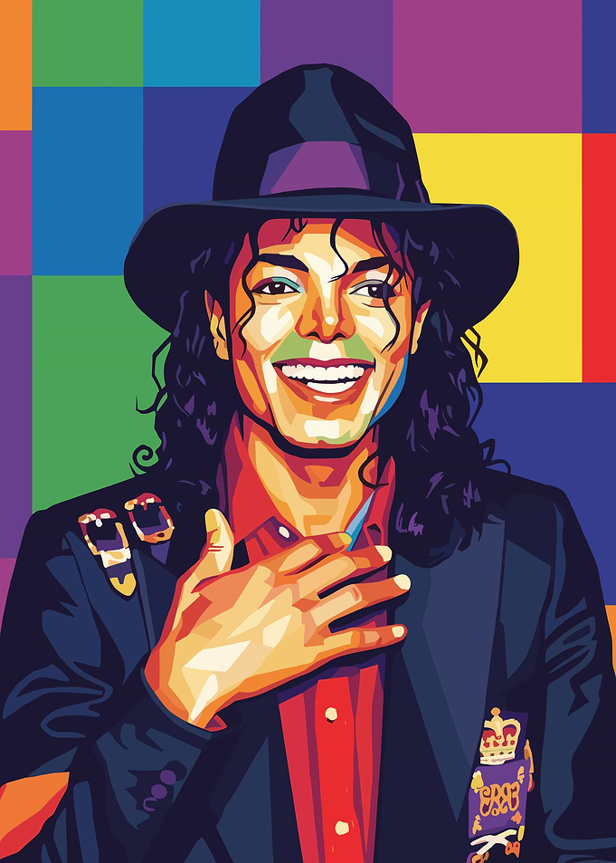 Michael Jackson Pop Art Portrait