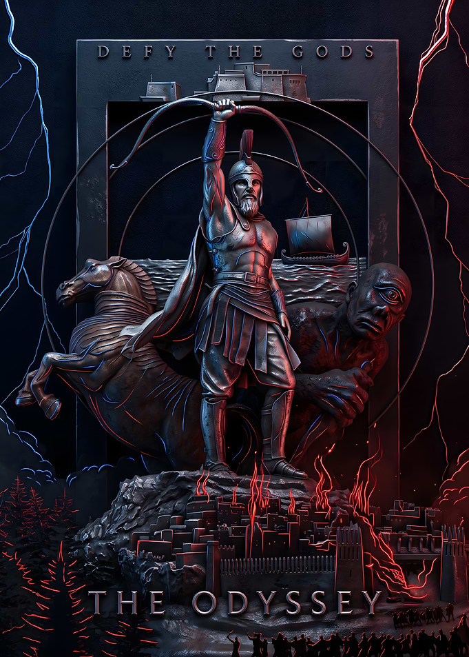 The Odyssey Defy the Gods Poster