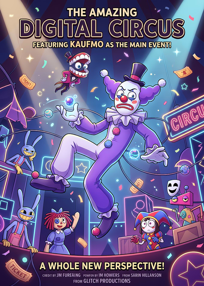 The Amazing Digital Circus Poster