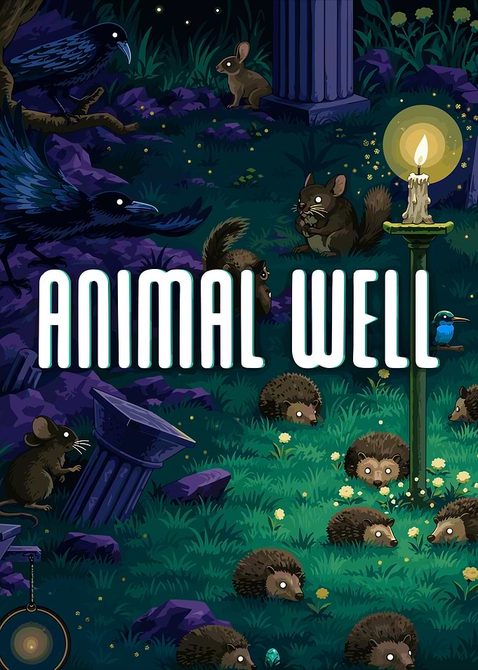 Animal Well Video Game Poster