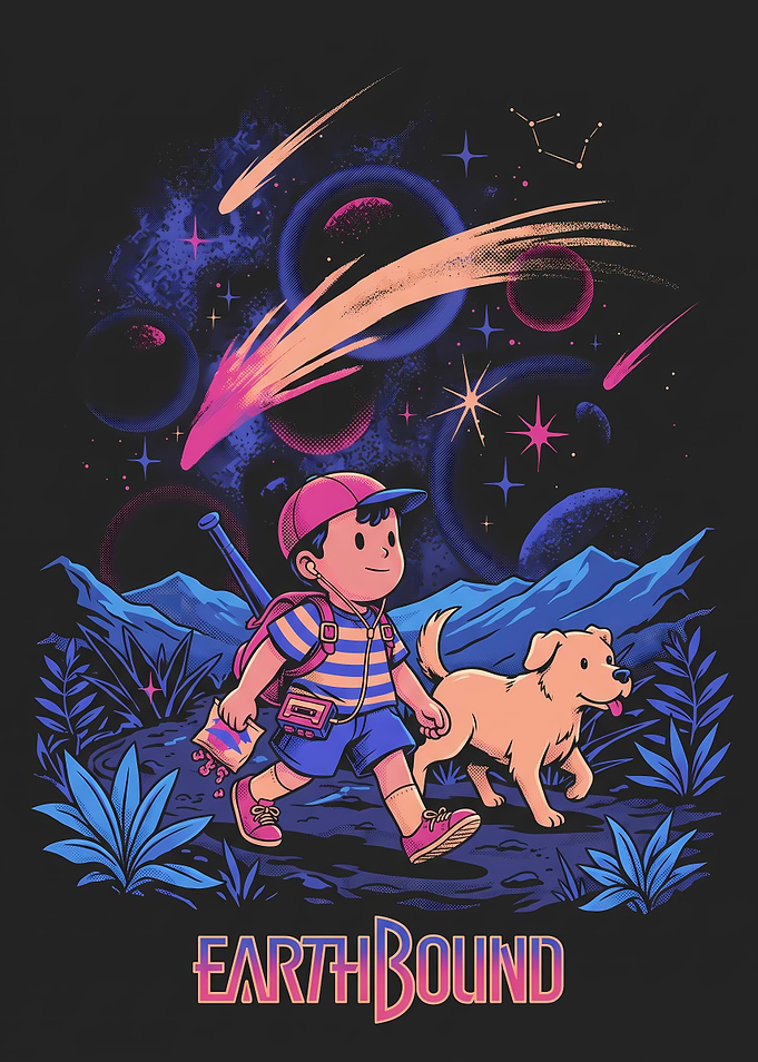 Ness and King EarthBound Adventure
