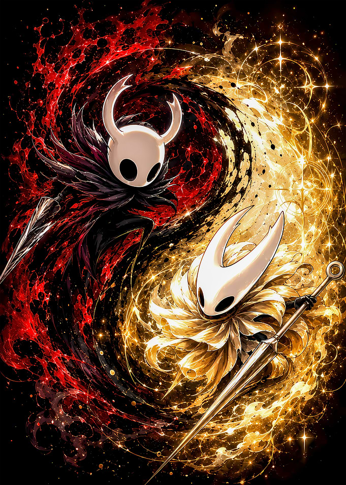 Hollow Knight Yin Yang Duel