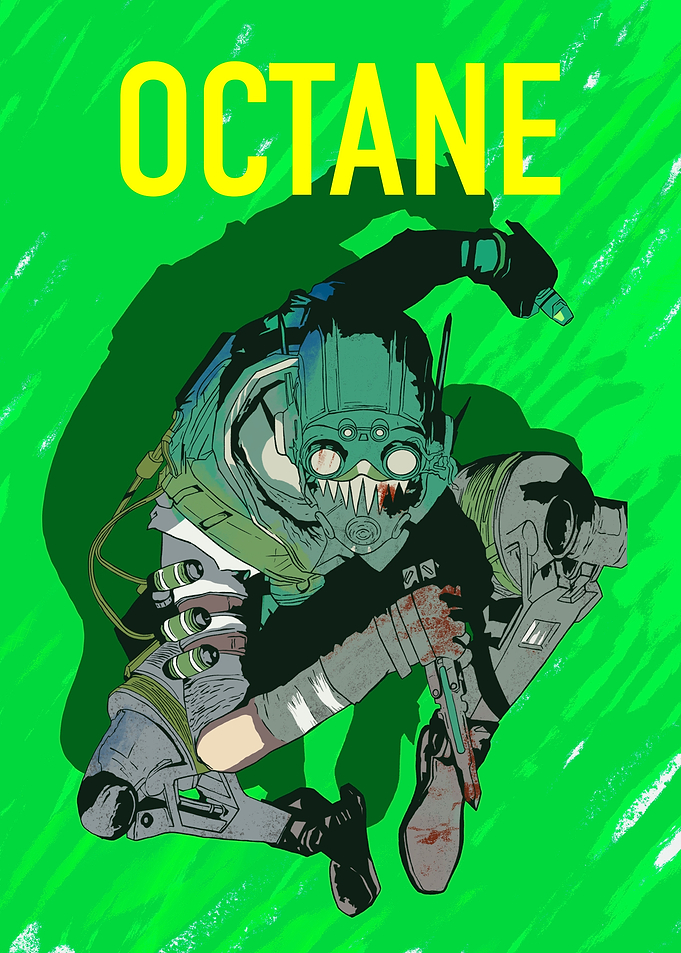 Apex Legends Octane Poster