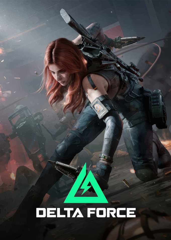 Delta Force Game Promotional Art