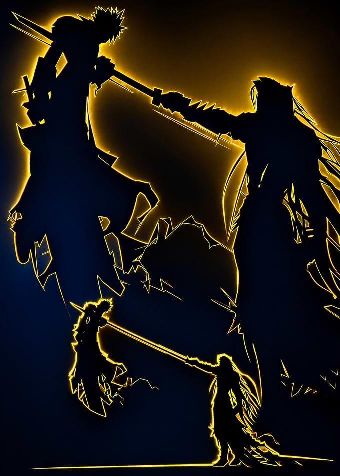 Final Fantasy VII Cloud vs Sephiroth