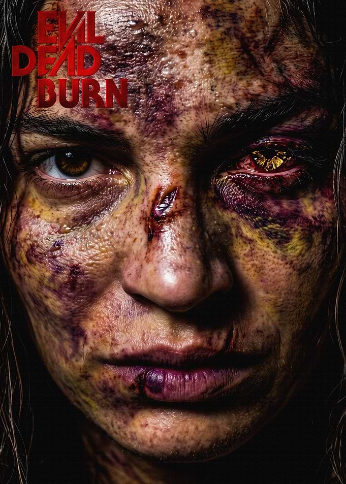 Evil Dead Burn Horror Poster