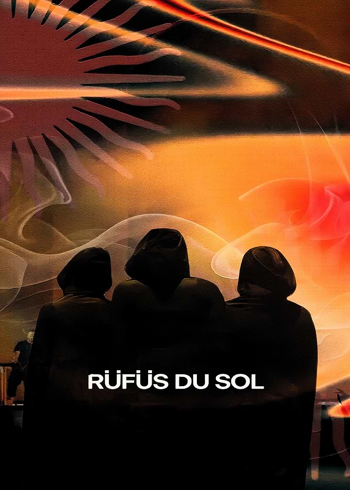Rüfüs Du Sol Concert Silhouette Poster