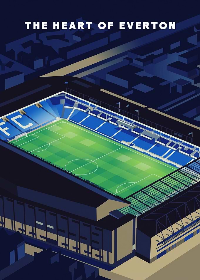 The Heart of Everton Football Stadium