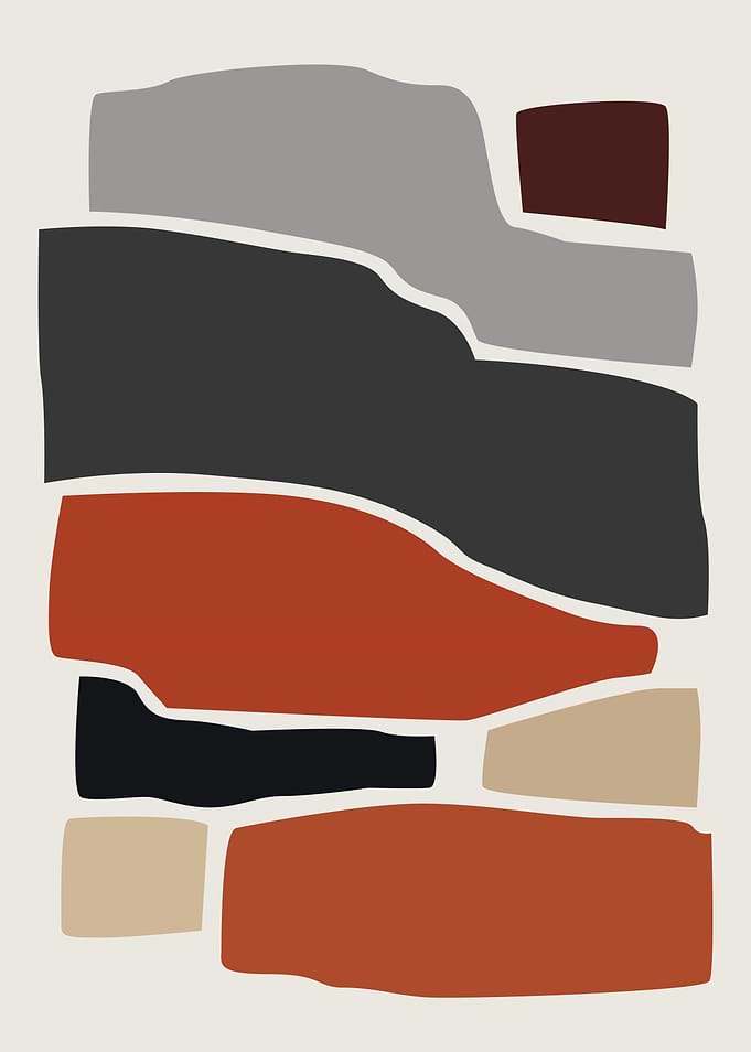 Minimalist Abstract Geometric Shapes