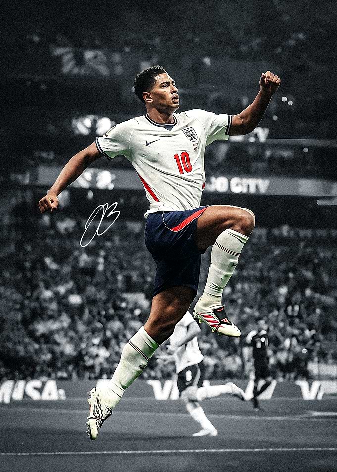 Jude Bellingham England Football Celebration