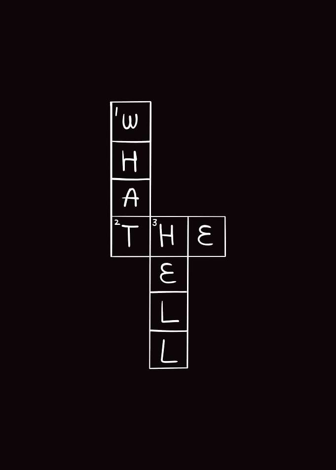 What The Hell Crossword Design