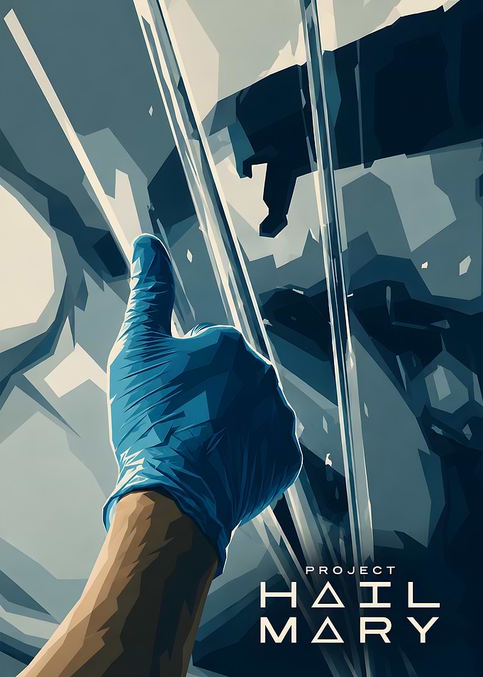 Project Hail Mary Book Poster