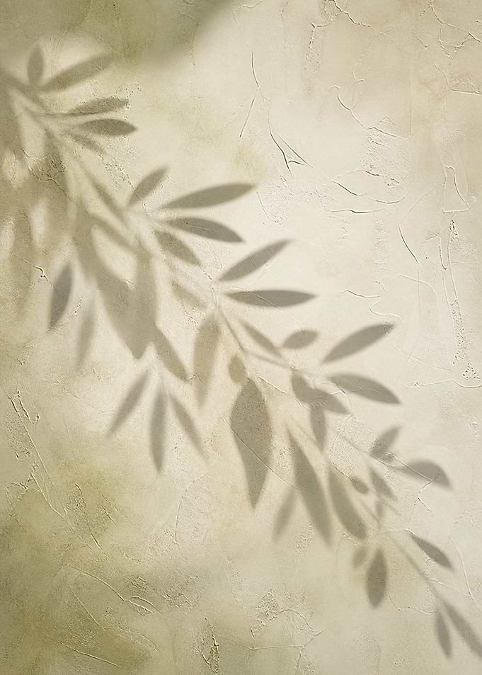 Olive Leaf Shadow Plaster