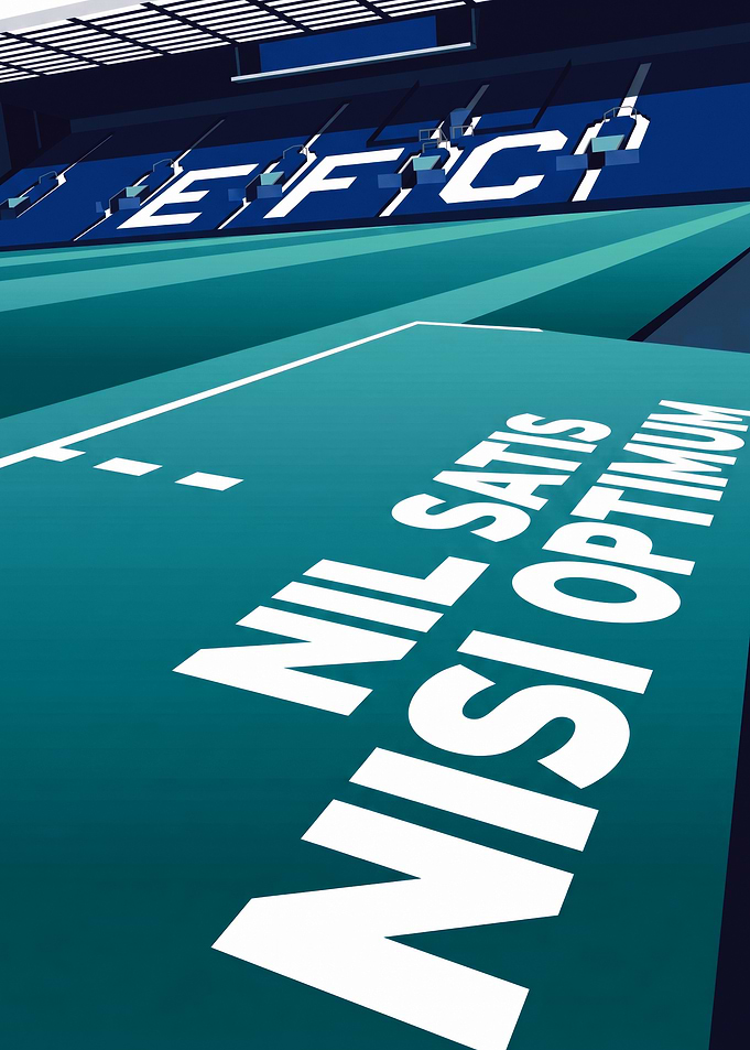 Everton FC Goodison Park Stadium Art