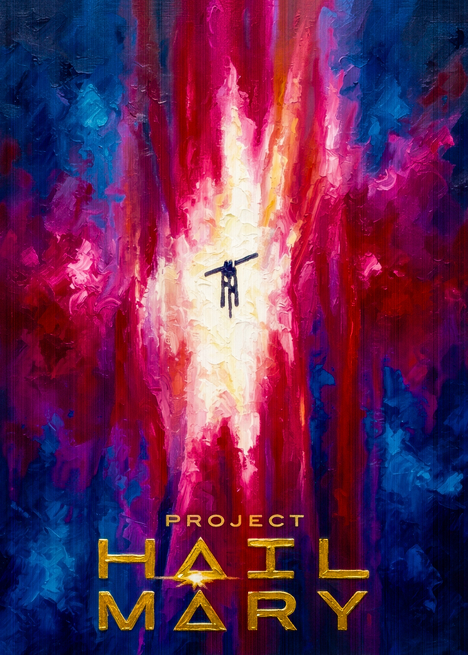 Project Hail Mary Book Cover Art