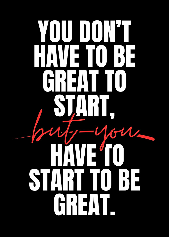 Inspirational Quote Typography Poster
