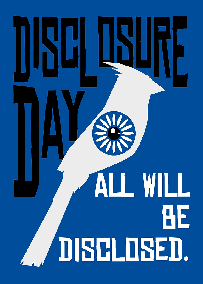 Disclosure Day Bird Eye Poster