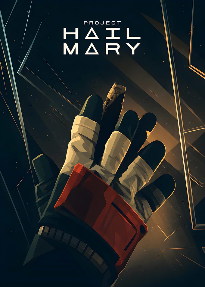 Project Hail Mary Space Poster