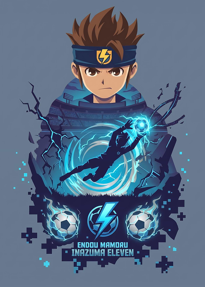 Endou Mamoru Inazuma Eleven Poster